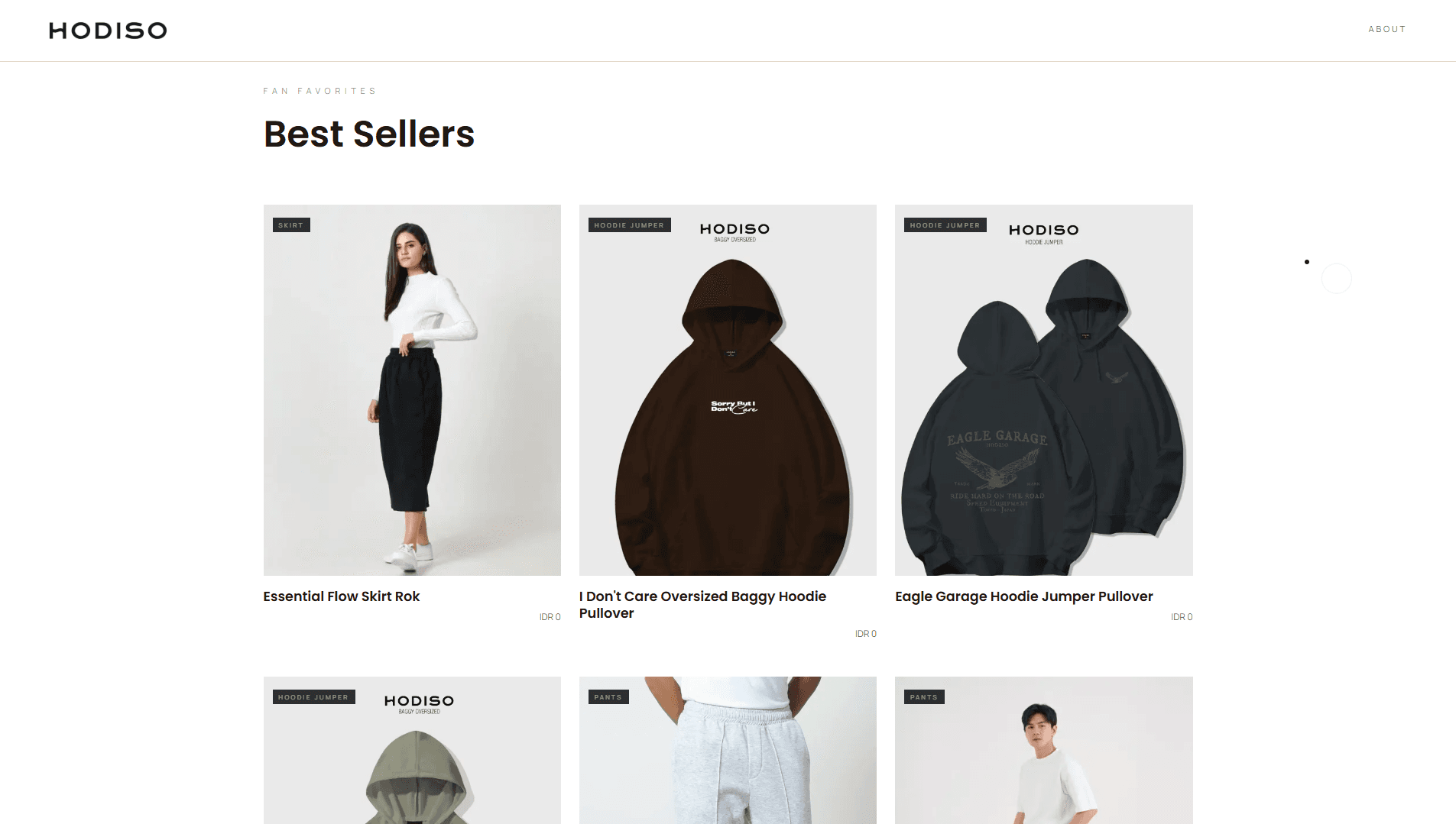 Catalog Section